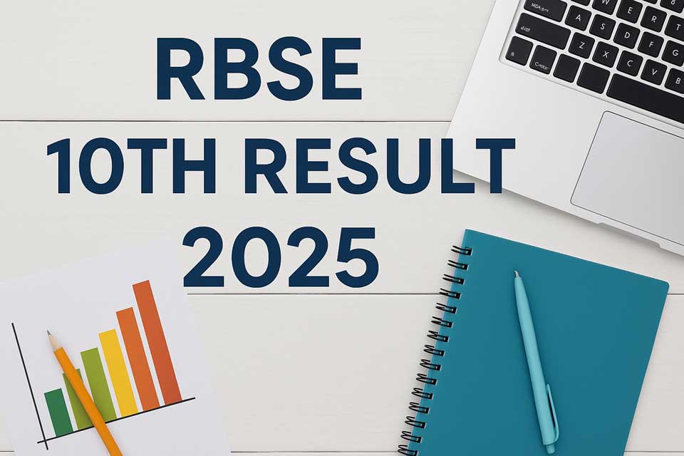 RBSE 10th रिजल्ट 2025 जारी: यहां देखें डायरेक्ट लिंक और पूरी डिटेल