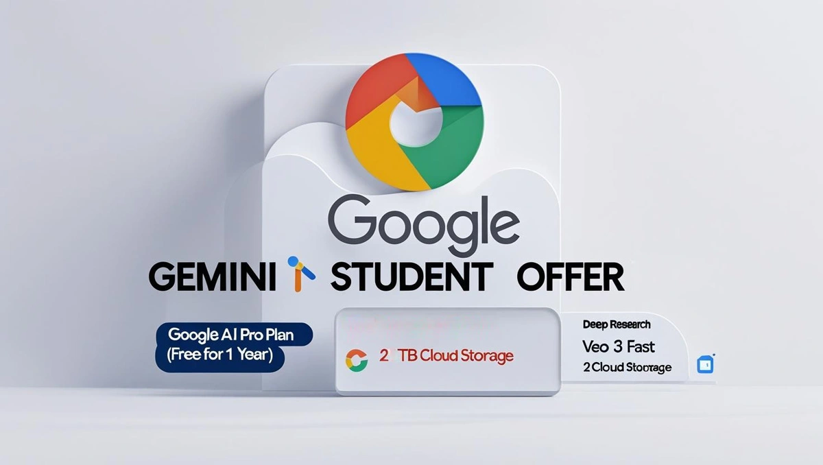 Gemini Student Offer India: पढ़ाई को AI और Veo 3 के साथ आसान बनाएं अंतिम तिथि 15 सितंबर 2025